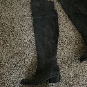 Vince Camuto boots- suede (dark gray)
